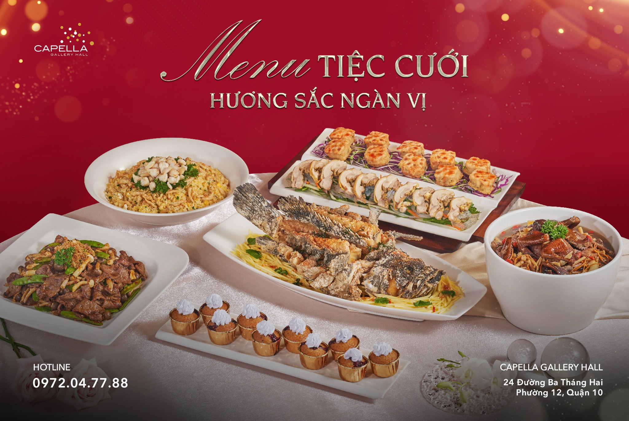 Mâm tiệc cưới - Hương sắc ngàn vị